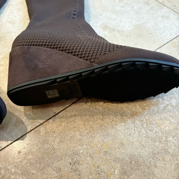 Gorgeous NWT Eileen Fisher Kasana Knee High  Stretchy Sock Boots - Picture 14 of 15